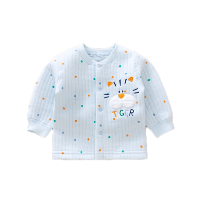 哈咪奇秋冬婴儿纯棉保暖上衣