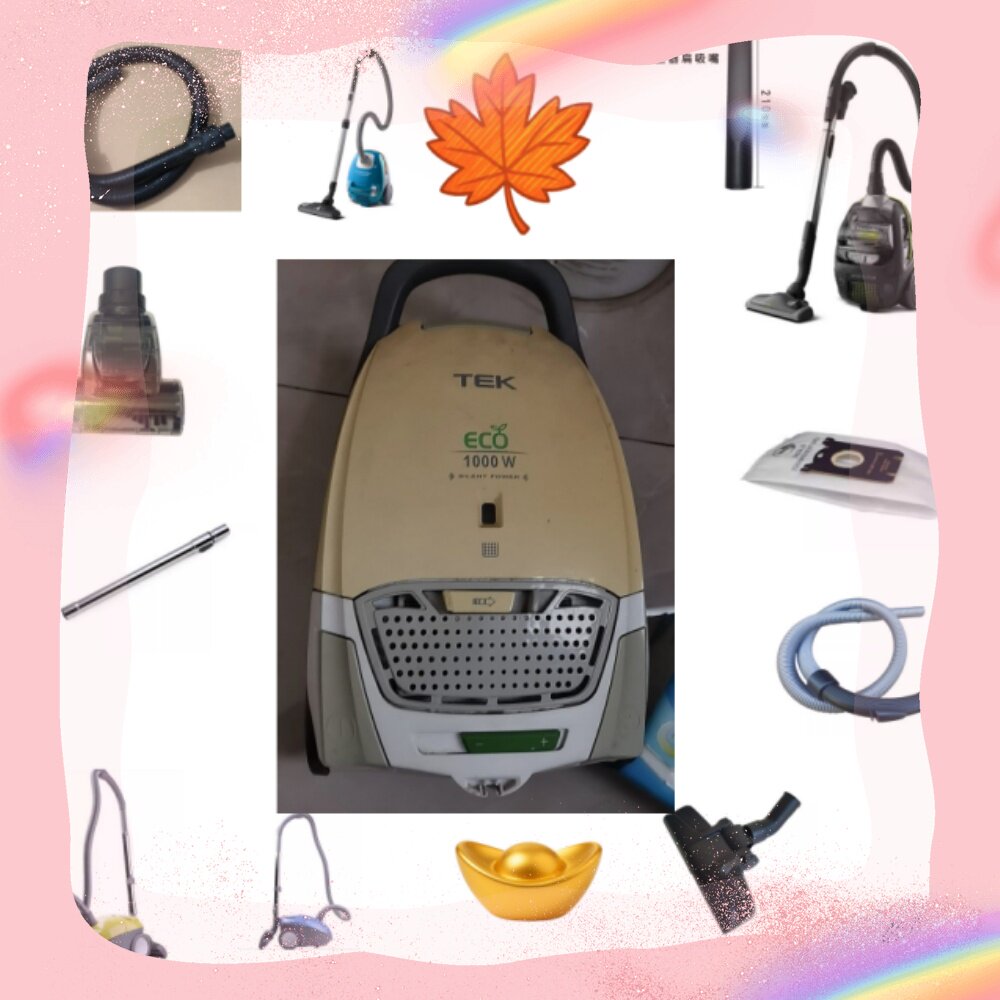 TEK吸尘器配件 TEK吸尘器ZW4330软管钢管地刷吸嘴除螨刷地刷头等