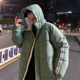 秋冬新款棉衣外套男宽松加棉加厚ins大码港风情侣棉服MY0710-P85，男装棉衣，星座308B-2