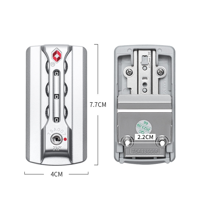 TSA13066F海关密码锁行李箱配件