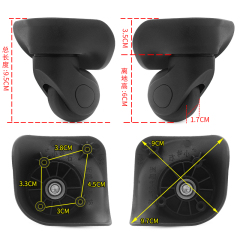 瑞士军刀威戈拉杆箱行李箱轮子配件万向轮通用旅行箱皮箱滑轮维修