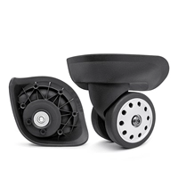 W009#Большое колесо одна пара (черная)