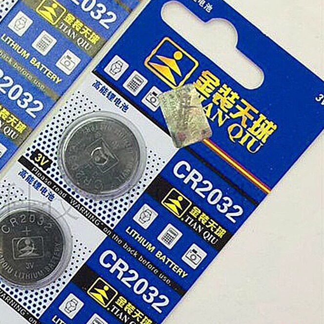 CR2032电池天球金装正品
