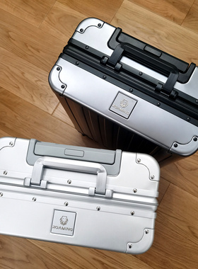 全铝镁合金拉杆箱行李箱男万向轮24寸28耐用漫游旅行箱女密码箱子