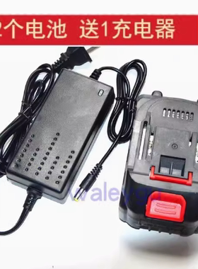 20V21V水枪水泵 40V无线洗车机高压水枪洗车神器锂电池充电器