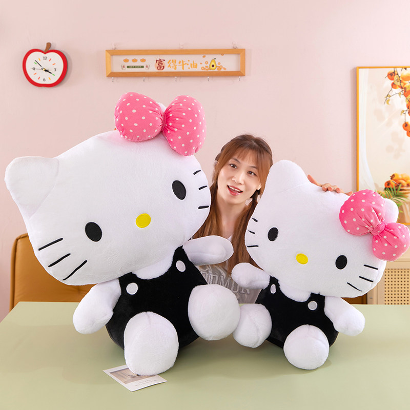 hellokitty公仔玩偶睡觉抱枕大号毛绒玩具娃娃凯蒂猫儿童生日礼物
