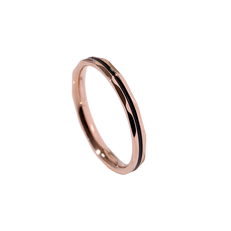 COLD WIND TITANIUM STEEL INDEX FINGER RING RING FEMALE INS PERSONALITY TIDE NET RED FINE KOREAN VERSION OF THE SIMPLE STUDENT RETRO FASHION