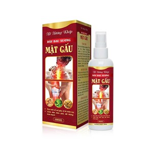 越南MAT GAU按摩油喷剂100ml/瓶 跌打损伤外用草本油护理喷雾