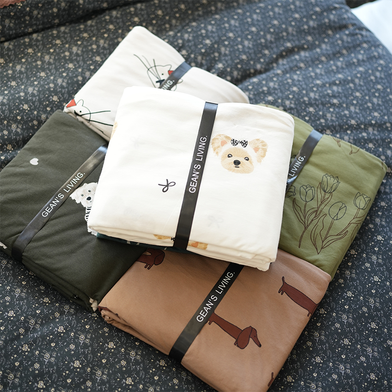 A类母婴级全棉天竺棉针织棉被套