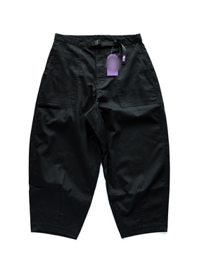PURPLE LABEL RIPSTOP WIDE CROPPED PANTS 紫标 机能阔腿长裤