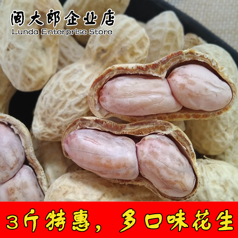 新农龙岩水煮白晒蒜香咸酥坚果