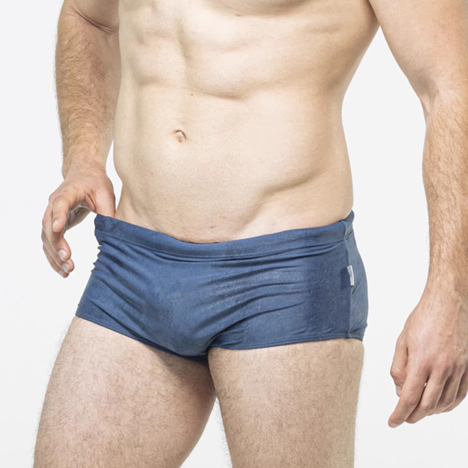 TADDLEE泳裤 男款速干专业游泳裤性感三角双层泡温泉男士泳衣