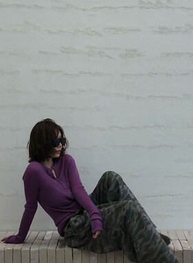 九1105韩国东大门休闲长裤区ParisMatch-8688383大气休闲新潮直邮