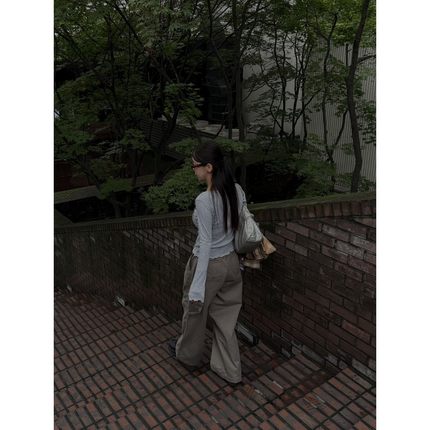 八1213韩国东大门上衣长袖T恤热销区4537903简约直邮街头甜美优雅