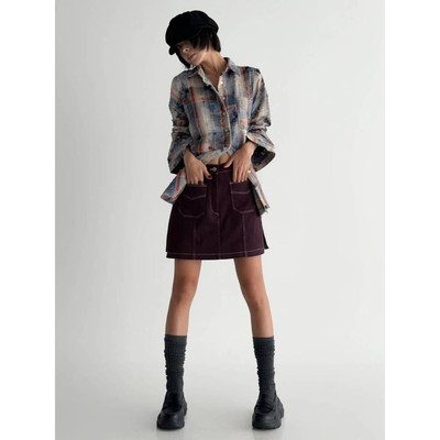 九1217韩国东大门裤子裙裤区ILLO-8733037直邮修身人气魅力春季