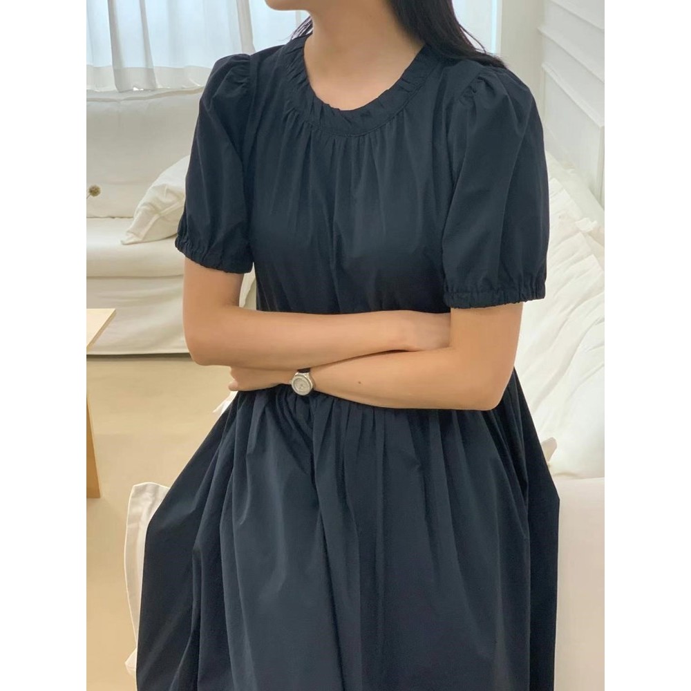 九0716韩国东大门连衣裙区Jrun-8585202高档秋季都市通勤潮流纯色