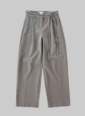 九0927韩国东大门休闲长裤区Murmuring-8655885英伦纯色学院正品