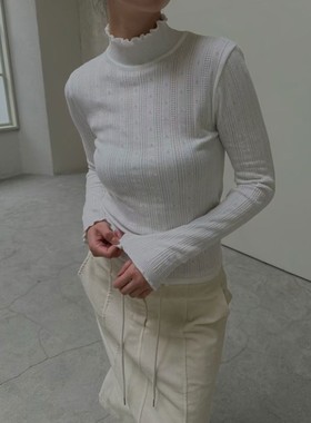 九0927韩国东大门t恤区TopQueen-8655479简约秋冬清新韩版优雅