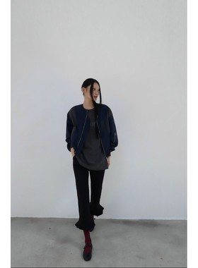 九0905韩国东大门t恤区TopQueen-8629373秋季都市通勤优雅纯色