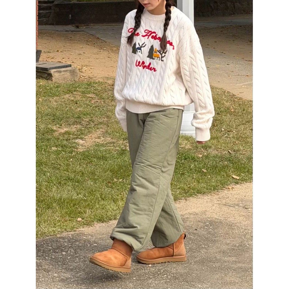 九1105韩国东大门休闲长裤区HEBON-8688788浪漫纯色档口正品百搭