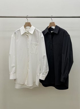 九0905韩国东大门衬衫-区UTRE-8631987百搭纯色原宿正品简洁冬款
