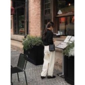 九1217韩国东大门毛衣区MOANI 8733830精致正品 街头休闲新潮直邮