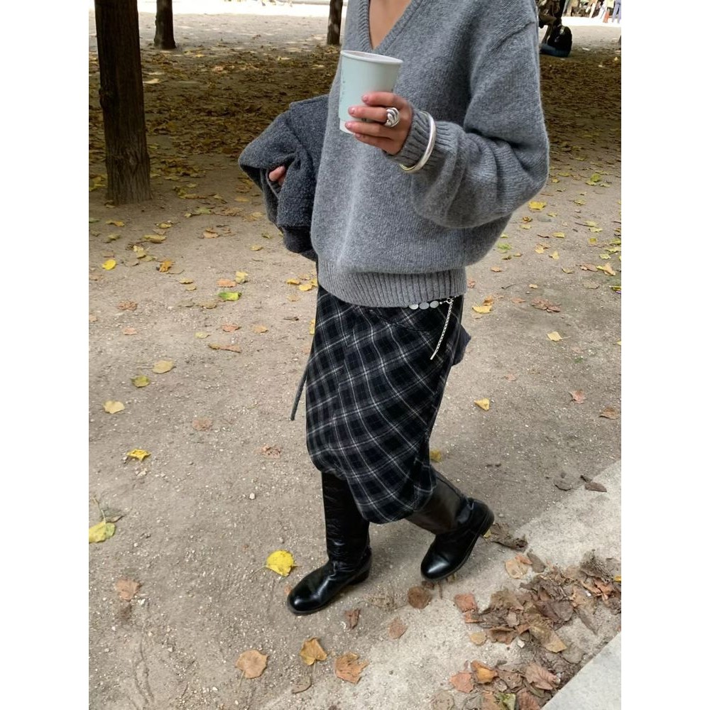 九1111韩国东大门毛衣区Vegetable-8694839正品学院休闲简约直邮