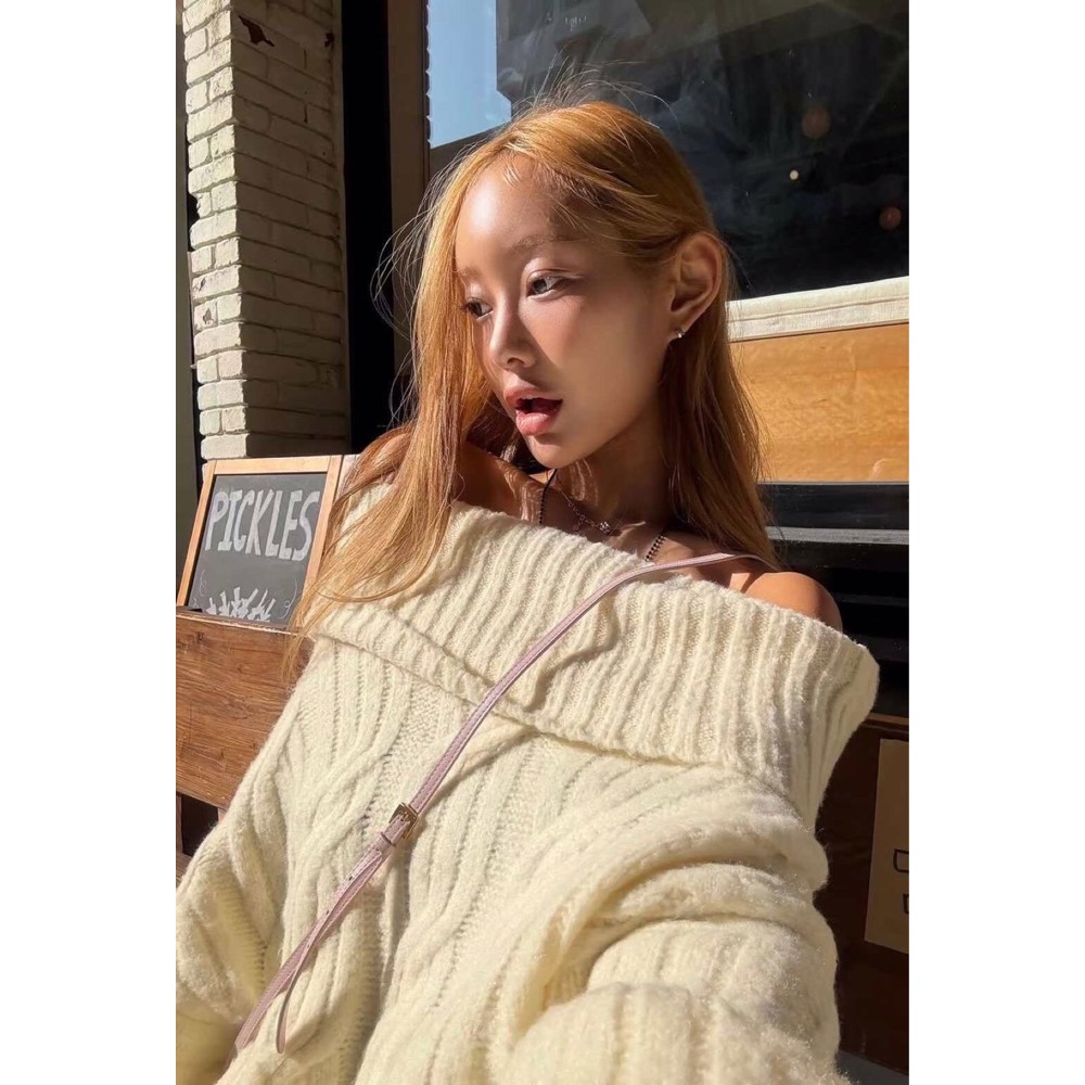 九1024韩国东大门毛衣区badcalm-8679293休闲炸街直邮街舞人气