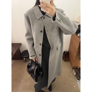 九1129韩国东大门大衣区AFTERGLOW-8713786秋季大气通勤浪漫纯色