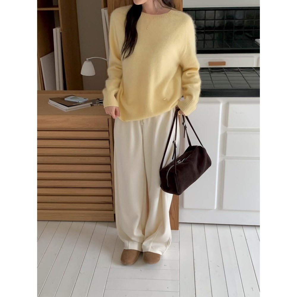 九1129韩国东大门毛衣区ONEMONE-8713902通勤浪漫纯色时尚正品