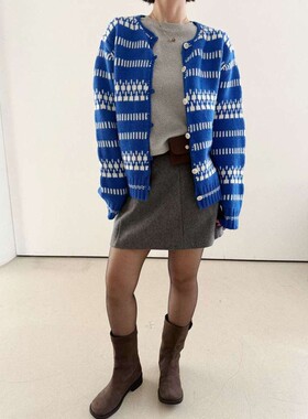 九1217韩国东大门毛衣区OLISEOUL-8734090都市休闲个性直邮修身