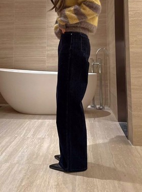 九1129韩国东大门运动牛仔裤区HABLE-8713611别致冬季英伦正品