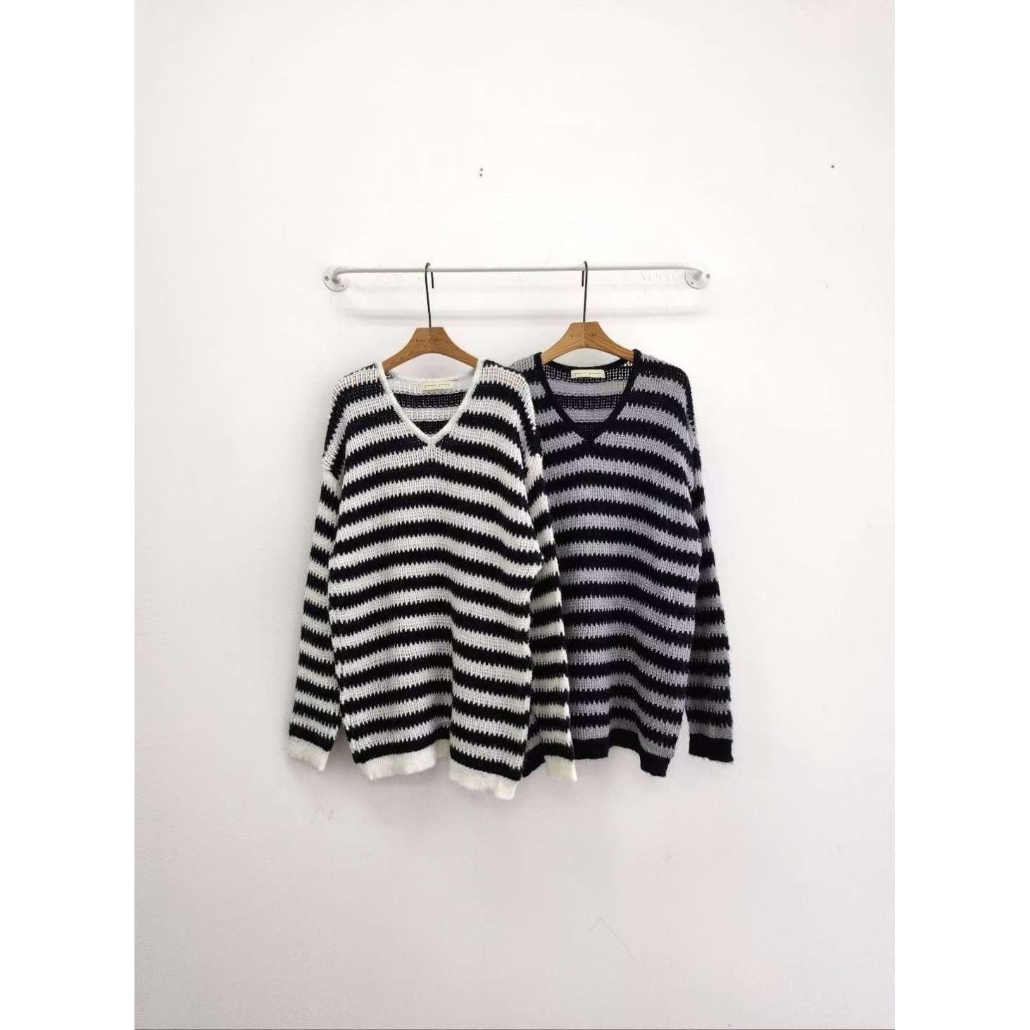 八1017韩国东大门运动户外针织衫区4464198流行通勤浪漫纯色档口