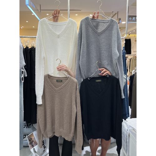 八1213韩国东大门运动户外针织衫区4536087甜美优雅春冬气质韩版