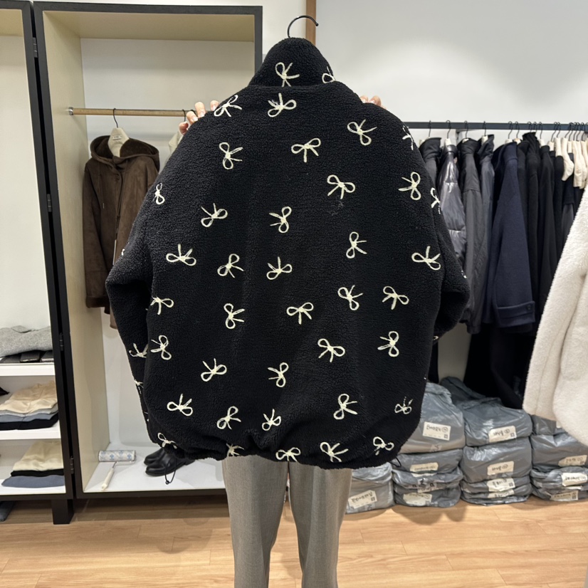 八1126韩国东大门夹克里外穿区4503245百搭可爱时尚冬季简洁正品