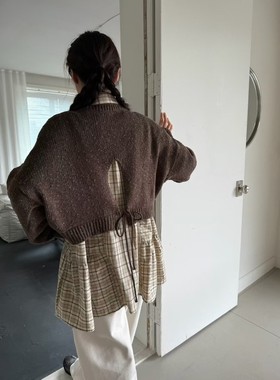 九0905韩国东大门毛衣区TopQueen-8629353简约秋季都市通勤优雅