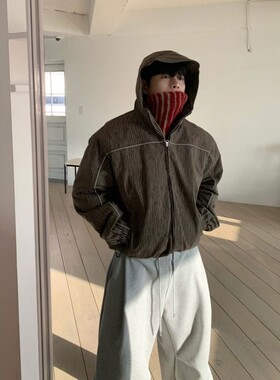 九0315韩国东大门男装夹克SENNE-8752179独特直邮学院人气浪漫