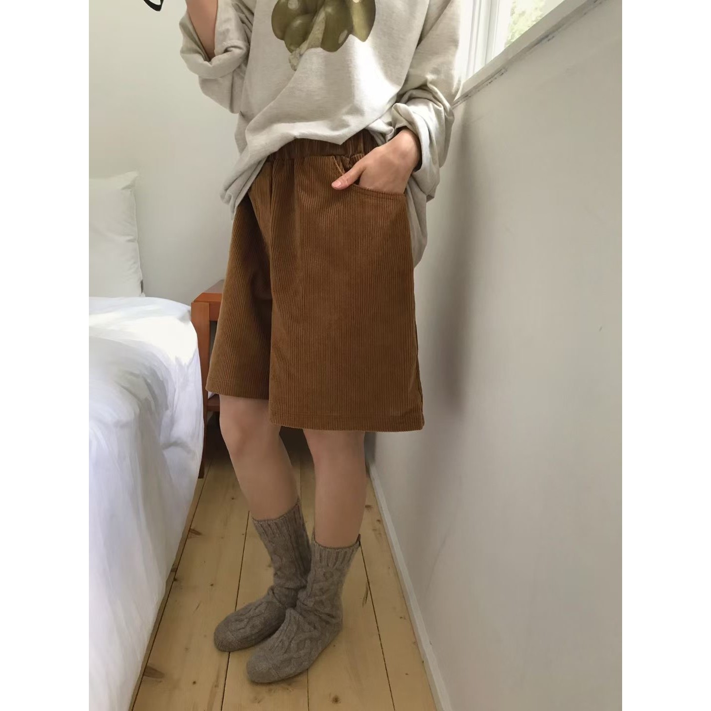 八1115韩国东大门运动短裤区4492562欧美秋冬街舞韩版精致可爱