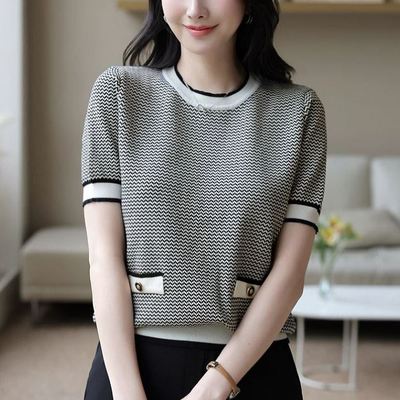 六0531韩国正品81044 针织衫区高档休闲复古直邮潮流人气欧美秋季