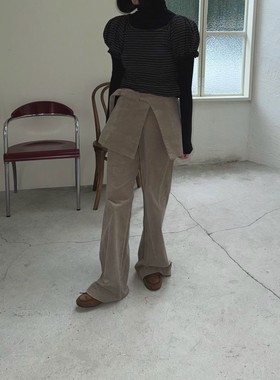 九1024韩国东大门裤子裙裤区TopQueen-8677472人气浪漫秋季时装