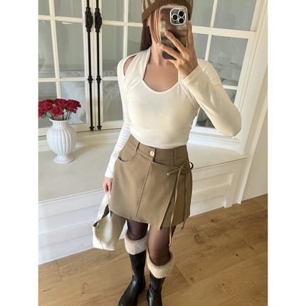 八1213韩国东大门裤子裙裤区4538125百搭春季都市通勤简洁纯色