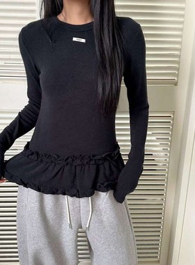 九1129韩国东大门t恤区IMFACT-8715719休闲新潮直邮原宿人气炸街