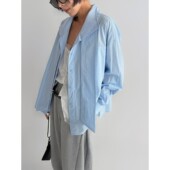 九0315韩国东大门衬衫 8749565休闲简洁直邮舒适人气 区BUSTLING