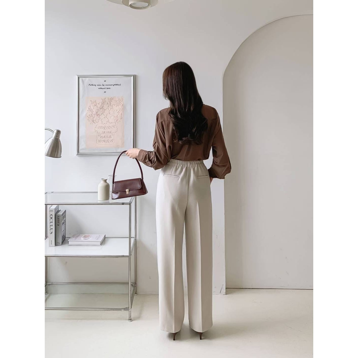 八1004韩国东大门休闲长裤区4448181新款英伦直邮时装甜美瑞丽