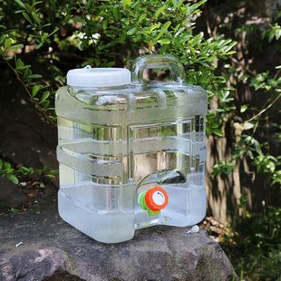 户外水桶家用储水用纯净桶矿泉水车载带龙头水箱饮水蓄水大塑料箱
