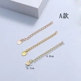 Длинное ожерелье и браслет, платиновый золотой браслет на ногу, аксессуары, DIY, золото 18 карат, розовое золото