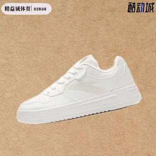 安踏安踏轻松丨板鞋男鞋冬季厚底小白鞋白色休闲鞋子轻便运动鞋