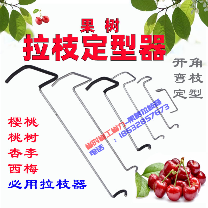 果树拉枝定型器开角弯果树压枝樱桃苹果梨神工具果园钩扭拨弯农具