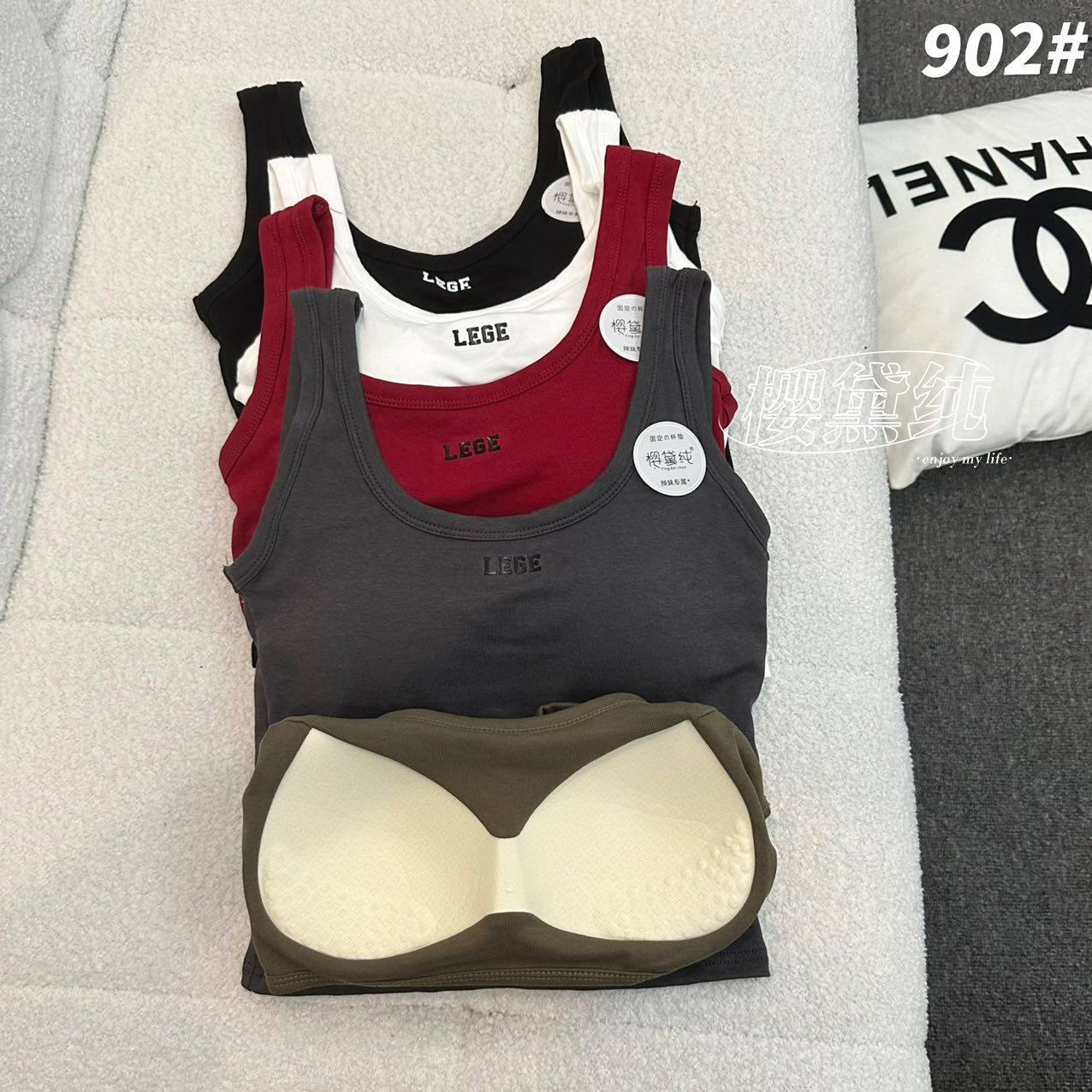黑色辣妹工字泰式无袖吊带背心女内搭外穿夏季设计感小众露背