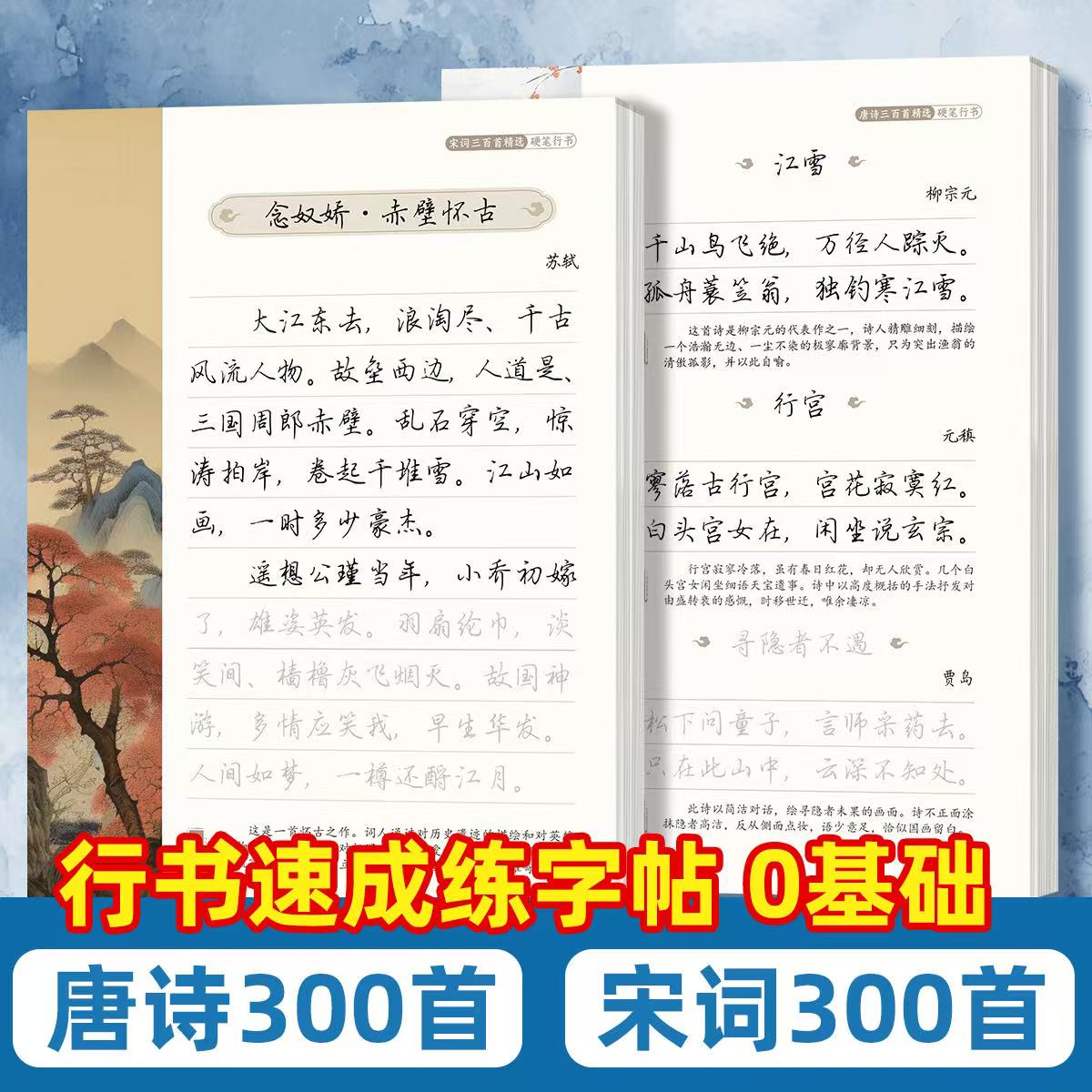 行书字帖成人练字帖硬笔书法